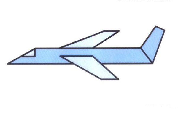 卡通航天飞机怎么画