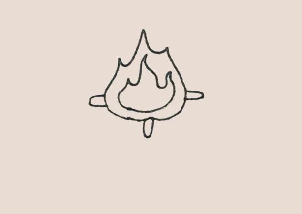 简笔画之燃气灶