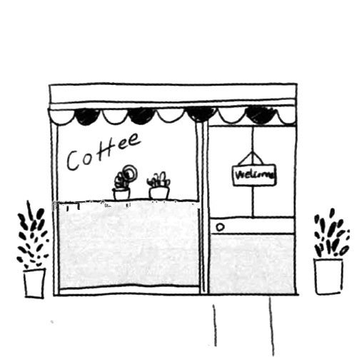 小资情调的咖啡小屋