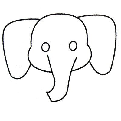 大象简笔画大全及画法步骤