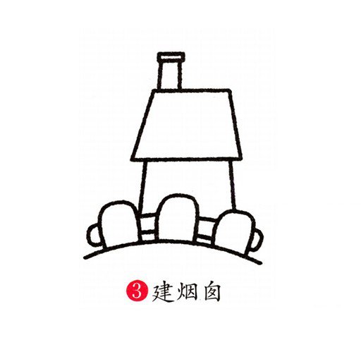 简单的篱笆院的画法