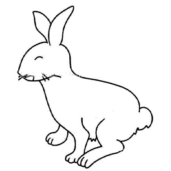 卡通兔子简笔画大全