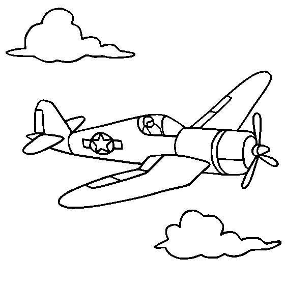 战斗机飞机简笔画图片