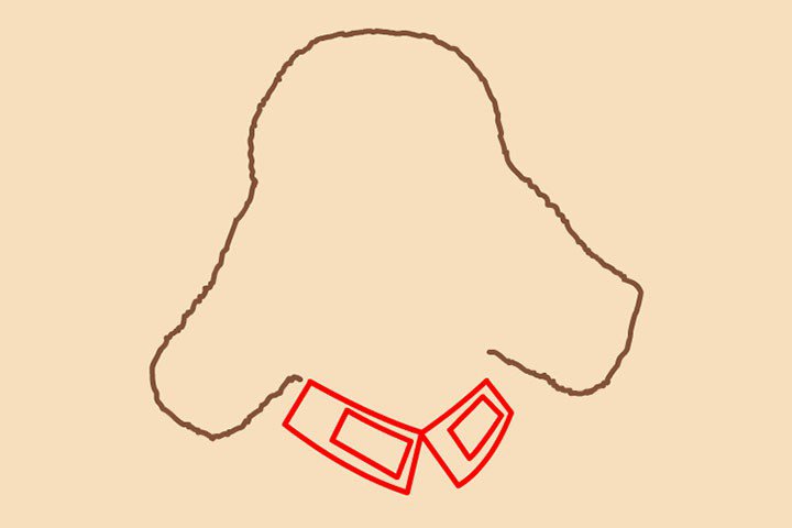 3.四根直线，变变变，边城方块。