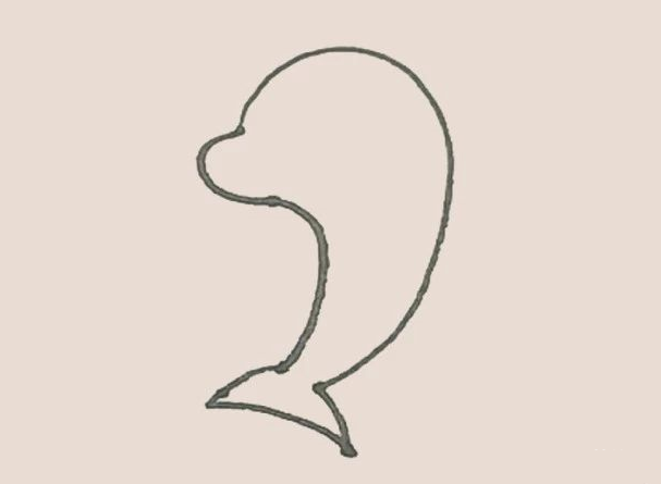 简笔画之海豚
