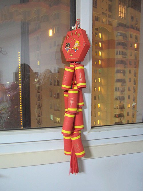 新年鞭炮手工制作