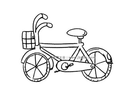 Q版交通工具 自行车
