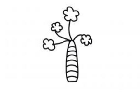 小树的简笔画画法