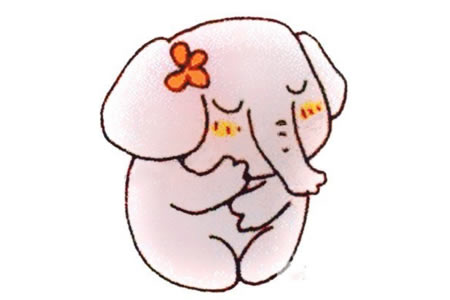 害羞的大象