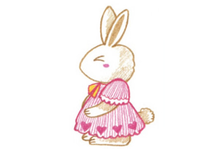 3张超可爱的兔子简笔画步骤图