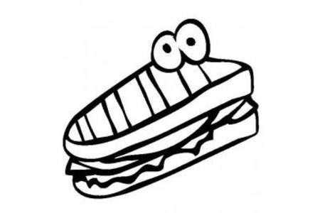 卡通帕尼尼简笔画图片