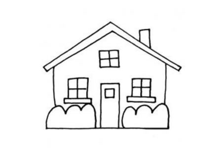 关于小房子的简易画法