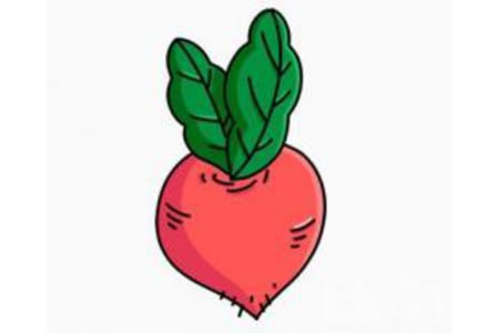 红萝卜简笔画画法