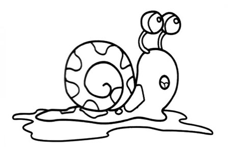 水里的蜗牛
