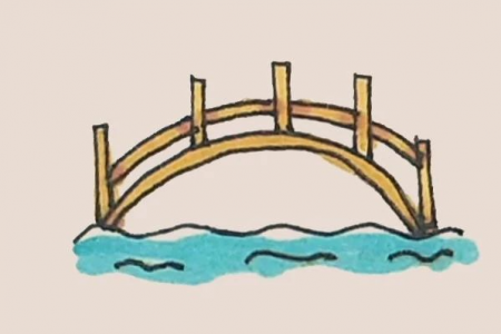 简笔画之小桥