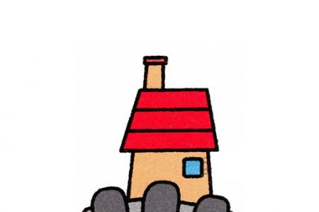 简单的篱笆院的画法