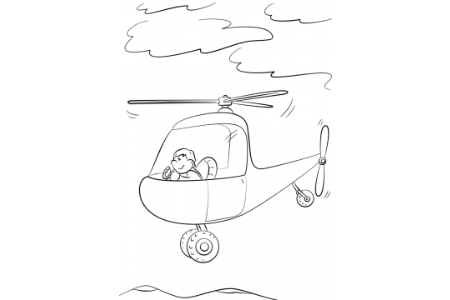 驾驶直升飞机