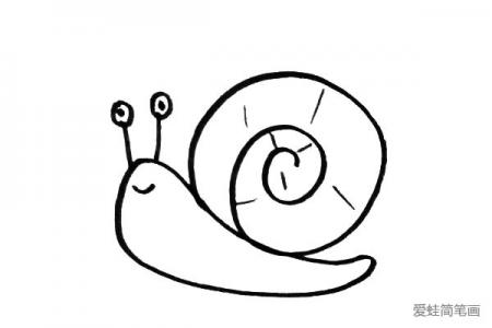 简单可爱的蜗牛