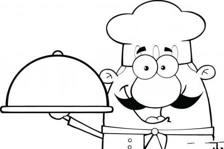 漫画厨师的画法