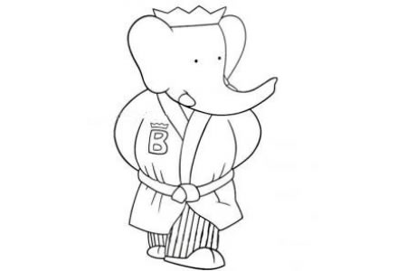大象先生简笔画