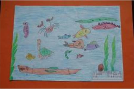 幼儿园大班六一儿童节绘画作品