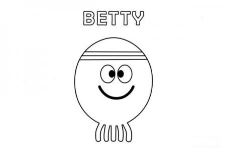 阿奇幼儿园中的小章鱼Betty
