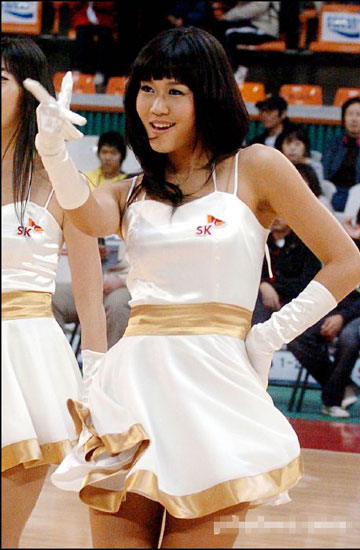 点击大图看下一张：清纯可爱的韩国篮球美女2