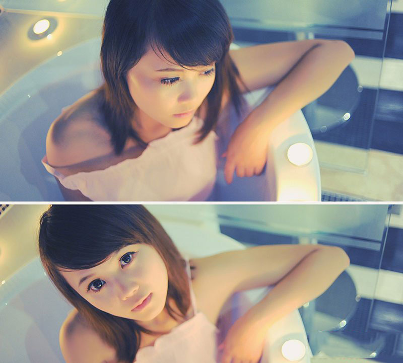 点击大图看下一张：性感蜕变 浴缸里的清纯小美女3