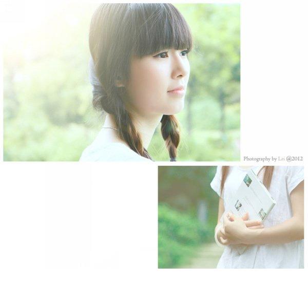 点击大图看下一张：清纯眼镜学生妹爱学习8