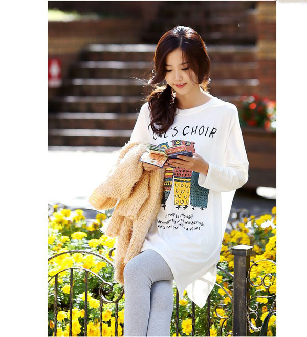 点击大图看下一张：韩国阳光美女漫步在街上6