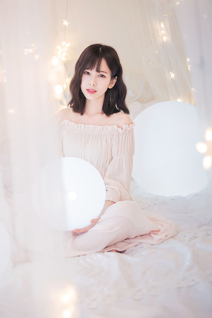 点击大图看下一张：超赞的清纯连衣裙元气妹子甜美温暖少女心