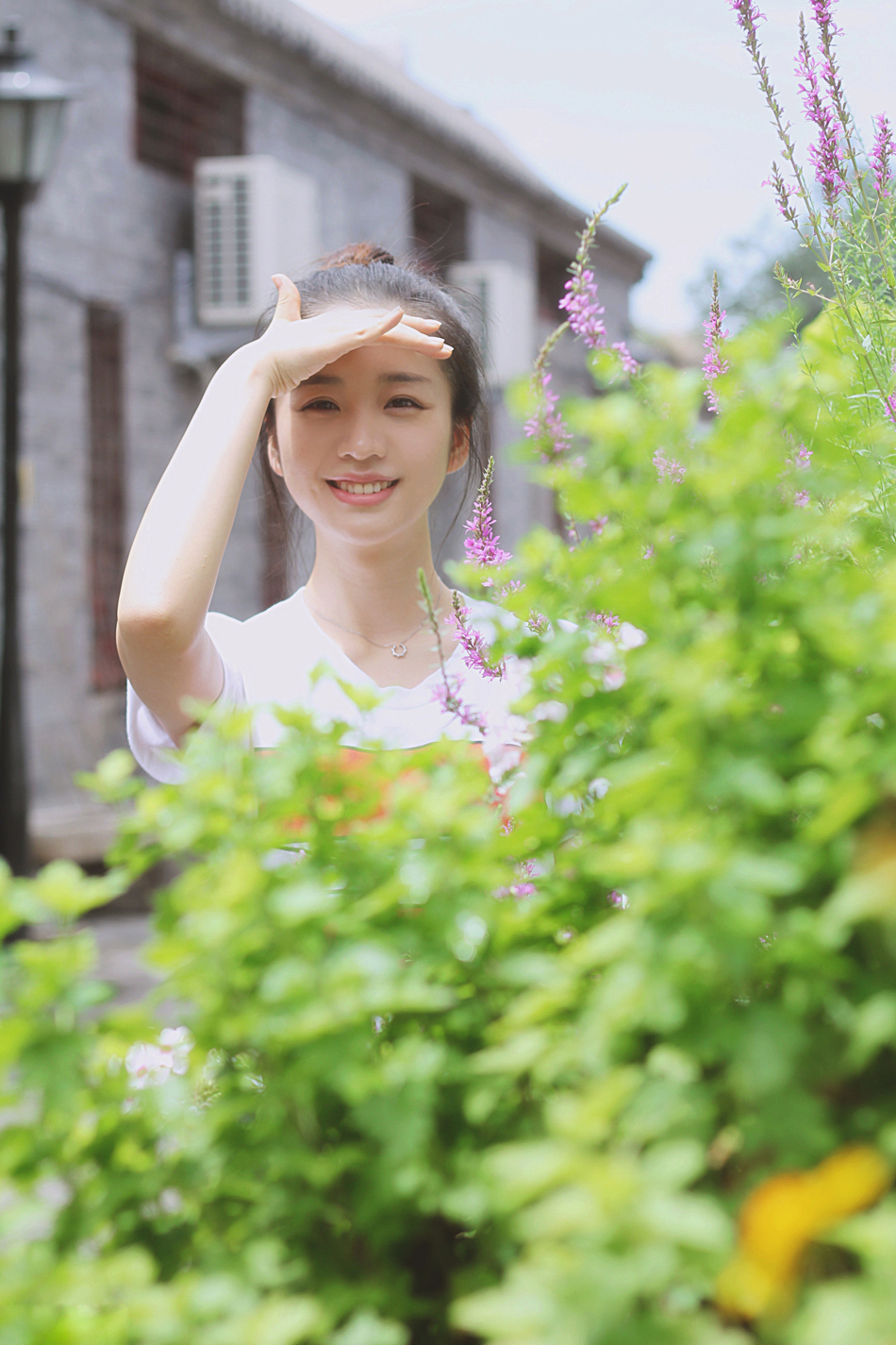 点击大图看下一张：彭豆豆娇俏编制少女梦幻日系写真