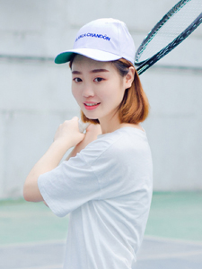 网球少女运动活力写真青春无敌
