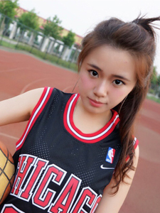 篮球少女活力运动写真魅力无限