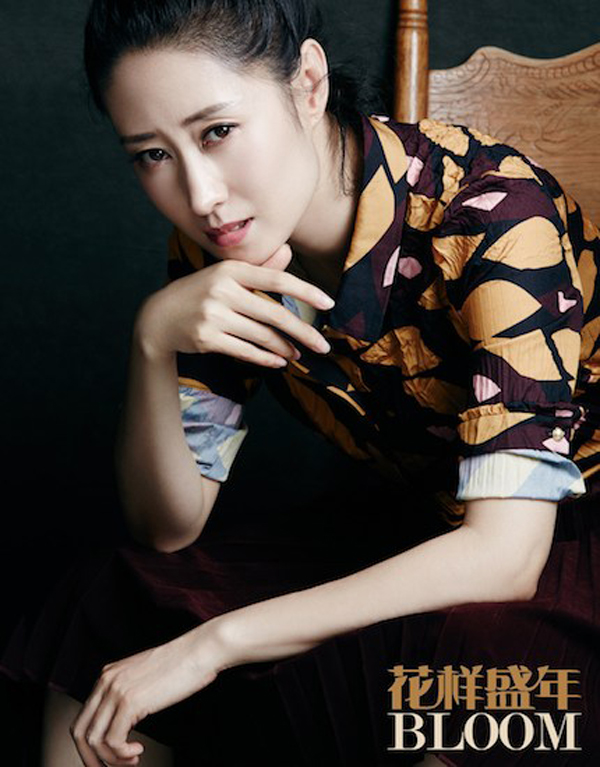 点击大图看下一张：刘敏涛时尚都市女人最新写真曝光