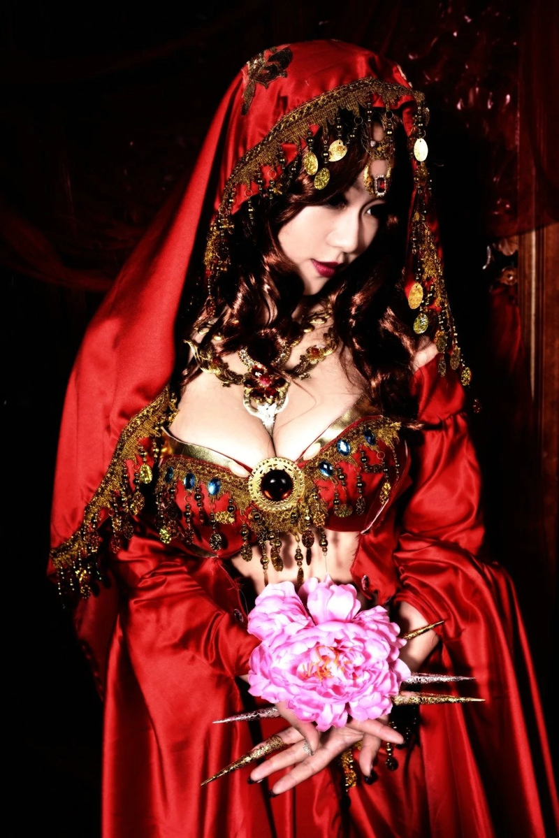 点击大图看下一张：剑侠情缘网络版叁古风巨乳美女红衣教圣女探雪