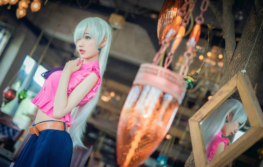 点击大图看下一张：cos正片七宗罪伊丽莎白·里昂妮丝 