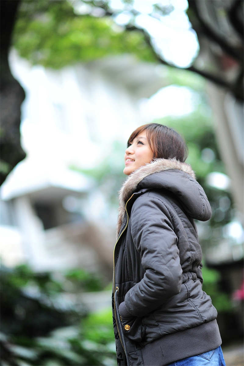 点击大图看下一张：台湾清纯美女小艾冬季给你带来一丝温暖气息