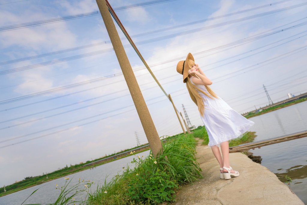 点击大图看下一张：COSPLAY绝园的暴风雨不破爱花 