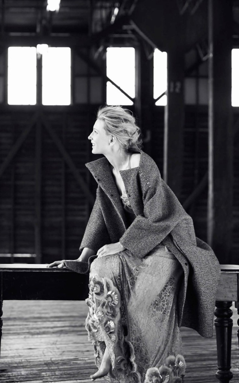点击大图看下一张：凯特·布兰切特复古优雅大气女神气质之美