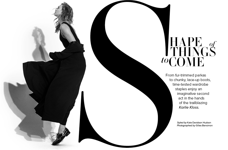 点击大图看下一张：时尚超模Karlie Kloss演绎精彩杂志大片