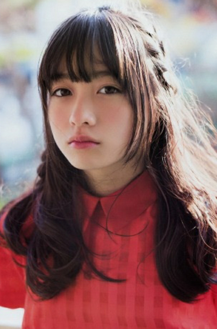点击大图看下一张：日本美女桥本环奈可爱小天使写真
