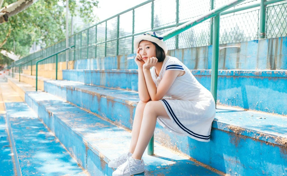点击大图看下一张:可爱单眼皮圆脸少女青春无敌