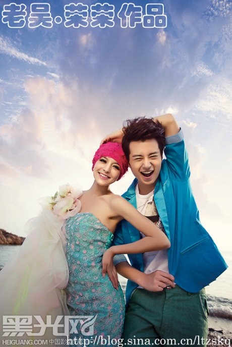 点击大图看下一张：斑斓海岸线 婚纱摄影