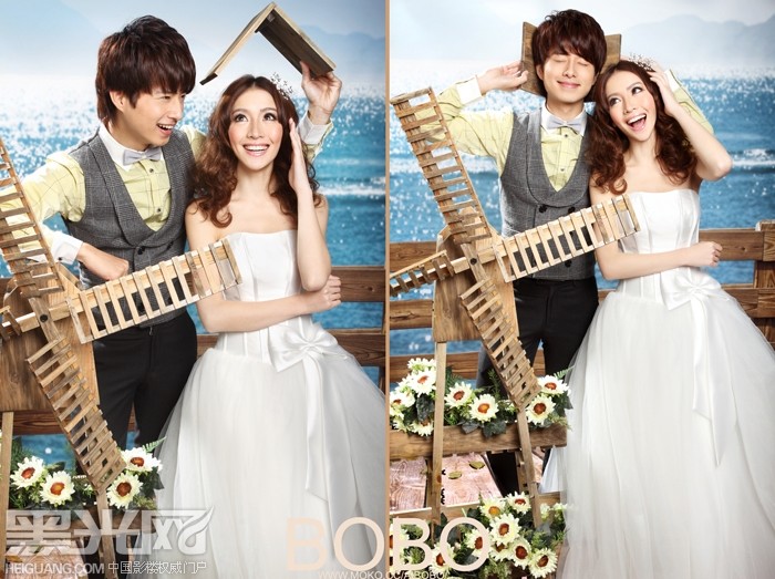 点击大图看下一张：假日码头 婚纱摄影
