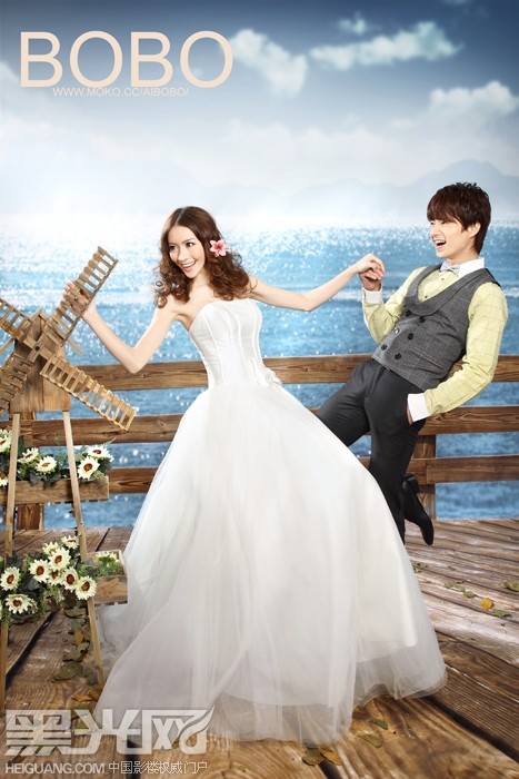 点击大图看下一张：假日码头 婚纱摄影