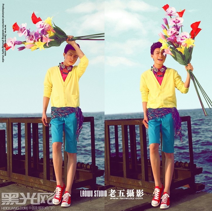 点击大图看下一张：夏·尤物 婚纱摄影