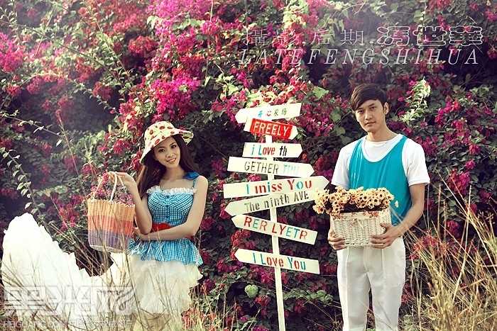 点击大图看下一张：开心农场 婚纱摄影