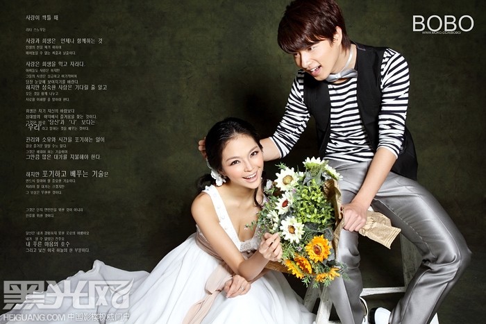 点击大图看下一张：依然是那么幸福 婚纱摄影