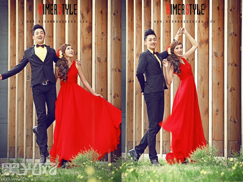 点击大图看下一张：浪漫午后 婚纱摄影